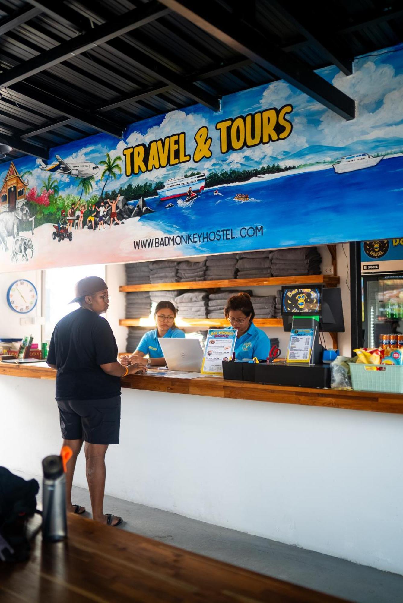 Bad Monkey Samui Hostel شاطئ تشاوينغ المظهر الخارجي الصورة